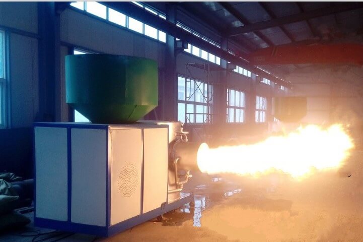 生物高溫質裂解氣化燃燒機